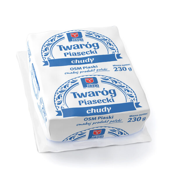 Twaróg chudy kostka 230 g OSM Piaski