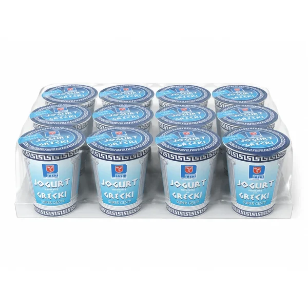 Jogurt Grecki 8% kubek zgrzewka 12x350 g